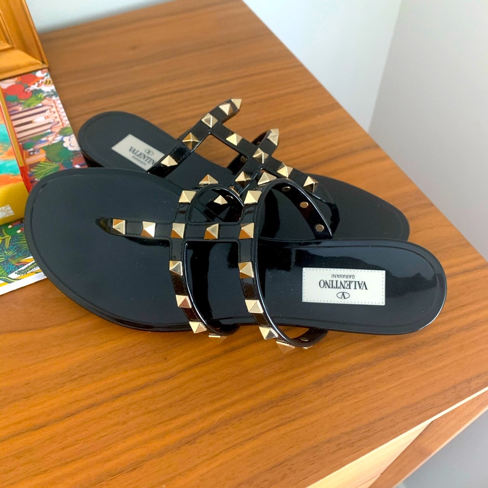 Authentic Valentino rock stud sandals